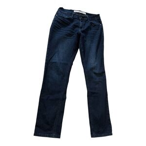 BARBELL APPAREL High Rise Women's Jeans - Dark Blue